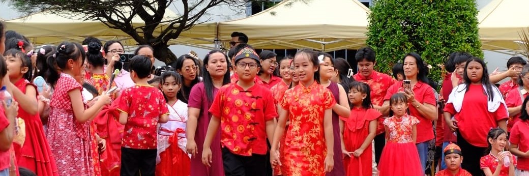 Perayaan Imlek di SMP Kanisius Pati